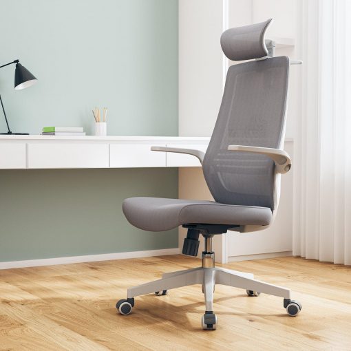 M76A Ergonomic Office Chair with Headrest - Image 4