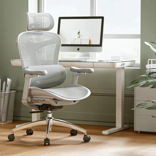 Doro C300 Ergonomic Office Chair with Enhanced Support Headrest - Image 4