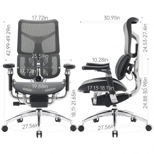 Doro S300 "Gravity-Defying" Ergonomic Chair - Image 21